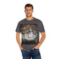 Snow Globe T-Shirt, Cozy Winter Apparel, Holiday Gift, Unisex Tee, Christmas, Snowman Design