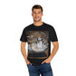 Snow Globe T-Shirt, Cozy Winter Apparel, Holiday Gift, Unisex Tee, Christmas, Snowman Design