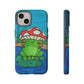 Frog Design Phone Case - Cute Nature Lover Gift, Green Frog Tough Cases for Dog Lovers, Kids, Birthday, Eco-Friendly Gift