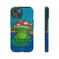 Frog Design Phone Case - Cute Nature Lover Gift, Green Frog Tough Cases for Dog Lovers, Kids, Birthday, Eco-Friendly Gift