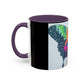Colorful Butterfly Accent Coffee Mug, Inspirational Gift for Nature Lovers, Artistic Ceramic Cup, Perfect for Home & Office