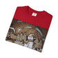 Snow Globe T-Shirt, Cozy Winter Apparel, Holiday Gift, Unisex Tee, Christmas, Snowman Design