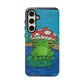 Frog Design Phone Case - Cute Nature Lover Gift, Green Frog Tough Cases for Dog Lovers, Kids, Birthday, Eco-Friendly Gift