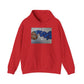 Cool Graffiti Hoodie, Urban Streetwear Pullover, Artistic Sweatshirt, Casual Style Hoodie, Gift for Him or Her