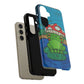 Frog Design Phone Case - Cute Nature Lover Gift, Green Frog Tough Cases for Dog Lovers, Kids, Birthday, Eco-Friendly Gift