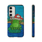 Frog Design Phone Case - Cute Nature Lover Gift, Green Frog Tough Cases for Dog Lovers, Kids, Birthday, Eco-Friendly Gift