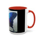 Colorful Butterfly Accent Coffee Mug, Inspirational Gift for Nature Lovers, Artistic Ceramic Cup, Perfect for Home & Office