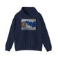 Cool Graffiti Hoodie, Urban Streetwear Pullover, Artistic Sweatshirt, Casual Style Hoodie, Gift for Him or Her