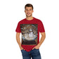 Snow Globe T-Shirt, Cozy Winter Apparel, Holiday Gift, Unisex Tee, Christmas, Snowman Design
