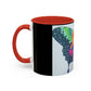 Colorful Butterfly Accent Coffee Mug, Inspirational Gift for Nature Lovers, Artistic Ceramic Cup, Perfect for Home & Office