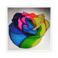 Vibrant Rose Kiss-Cut Stickers – Colorful Floral Decals for Laptop, Water Bottles, Scrapbooking, Art Projects, Gifts