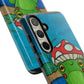 Frog Design Phone Case - Cute Nature Lover Gift, Green Frog Tough Cases for Dog Lovers, Kids, Birthday, Eco-Friendly Gift