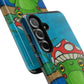 Frog Design Phone Case - Cute Nature Lover Gift, Green Frog Tough Cases for Dog Lovers, Kids, Birthday, Eco-Friendly Gift