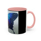 Colorful Butterfly Accent Coffee Mug, Inspirational Gift for Nature Lovers, Artistic Ceramic Cup, Perfect for Home & Office
