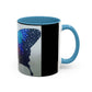Colorful Butterfly Accent Coffee Mug, Inspirational Gift for Nature Lovers, Artistic Ceramic Cup, Perfect for Home & Office