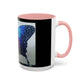 Colorful Butterfly Accent Coffee Mug, Inspirational Gift for Nature Lovers, Artistic Ceramic Cup, Perfect for Home & Office