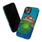 Frog Design Phone Case - Cute Nature Lover Gift, Green Frog Tough Cases for Dog Lovers, Kids, Birthday, Eco-Friendly Gift