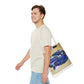 Vibrant Artistic Snake Tote Bag, Unique Eco-Friendly Bag, Perfect for Shopping, Beach, Travel, Art Lovers Gift