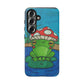 Frog Design Phone Case - Cute Nature Lover Gift, Green Frog Tough Cases for Dog Lovers, Kids, Birthday, Eco-Friendly Gift