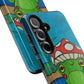 Frog Design Phone Case - Cute Nature Lover Gift, Green Frog Tough Cases for Dog Lovers, Kids, Birthday, Eco-Friendly Gift