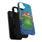 Frog Design Phone Case - Cute Nature Lover Gift, Green Frog Tough Cases for Dog Lovers, Kids, Birthday, Eco-Friendly Gift