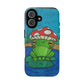 Frog Design Phone Case - Cute Nature Lover Gift, Green Frog Tough Cases for Dog Lovers, Kids, Birthday, Eco-Friendly Gift