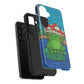 Frog Design Phone Case - Cute Nature Lover Gift, Green Frog Tough Cases for Dog Lovers, Kids, Birthday, Eco-Friendly Gift