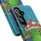Frog Design Phone Case - Cute Nature Lover Gift, Green Frog Tough Cases for Dog Lovers, Kids, Birthday, Eco-Friendly Gift
