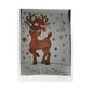 Cozy Christmas Plush Blanket, Holiday Gift, Winter Decor, Reindeer Design, Warm Throw, Merry Christmas Blanket